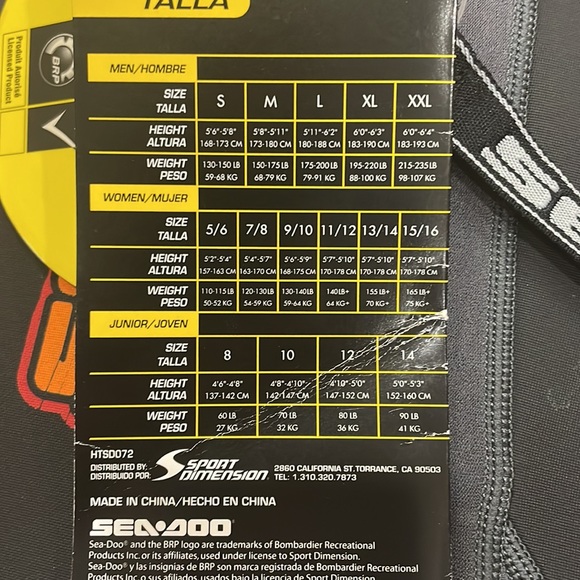 NWT Sea-doo Wetsuit - Picture 2 of 4